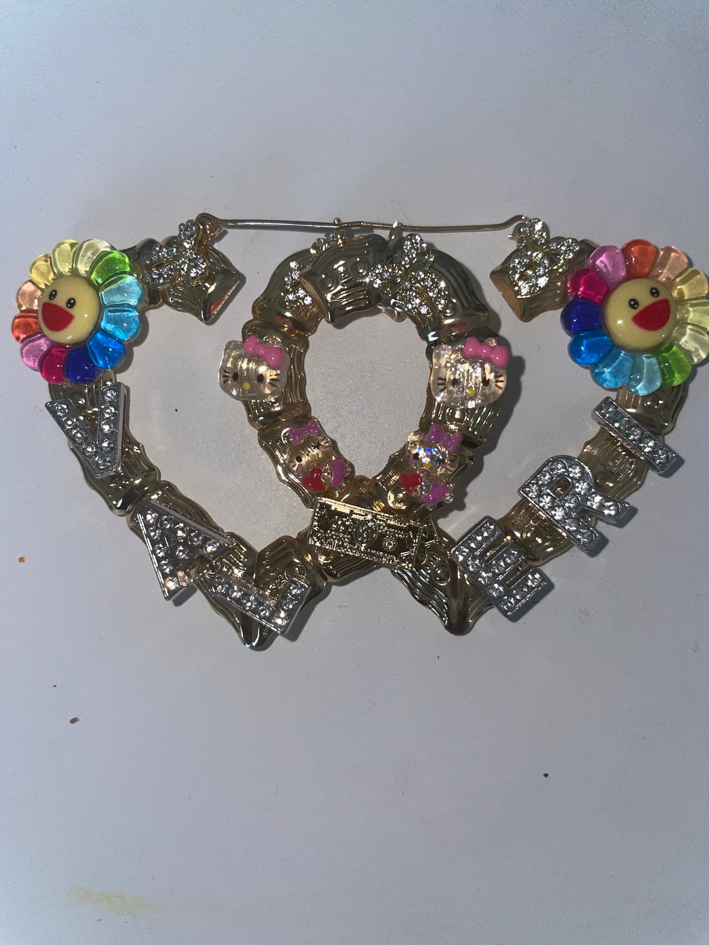 M- Heart custom name